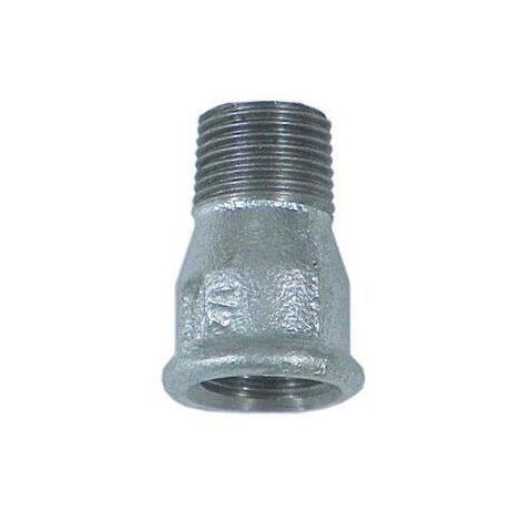 Manicotto  mf  ghisa  zincata  529a  gebo - 1