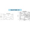 BLUE TANK - CISTERNA LT.125 24V CON ELETTROPOMPA E PISTOLA AUTOMATICA
