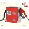 ELETTROPOMPA GASOLIO COMPLETA 24V 40lt/min DIESEL BOX CON CONTALITRI ELETTRONICO