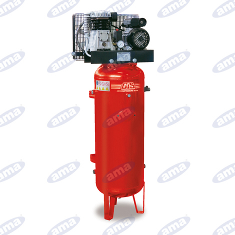 Compressori in versione verticale per minore ingombro 100lt 2Hp 230V 50Hz