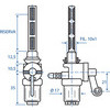RUBINETTO SERBATOIO BENZINA 10X1