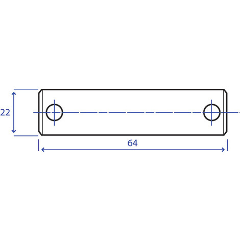 PERNO X TIRANTI REG. D.22/L.64 PZ.5