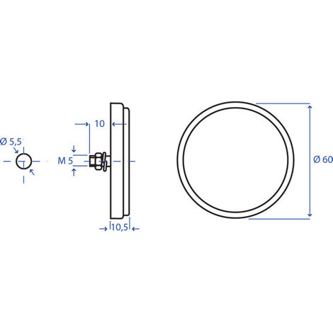 CATADIOTTRO ROSSO D.60 PZ.20