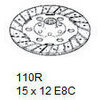 DISCO RIGIDO D.110 12X15 E Z8
