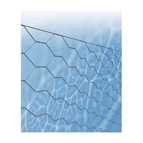 Rete  tripla  torsione  zincata  19/2  stars - M/n  19/2  n  1=mm  0,6  l.mt  50  h.cm  100
