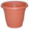 Vaso  tondo  thea  ics - Pp  terracotta  cm  55  h.cm  37