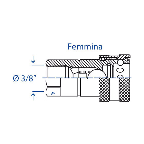 INNESTO RAPIDO SFERA F.3/8