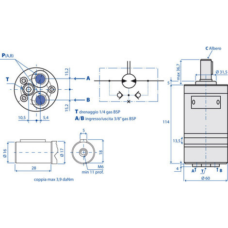 MOTORE ORB.MM CC 31,8 ALB.16