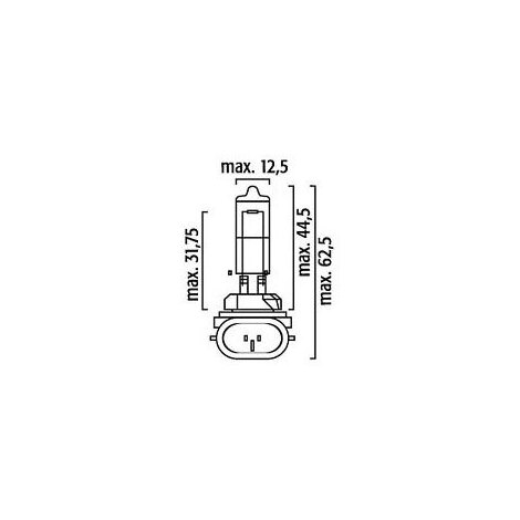 LAMPADA 12V 50 WATT GE886