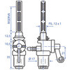 RUBINETTO SERBATOIO BENZINA FIL.12X1