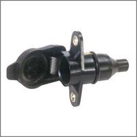 Presa plastica neutra 2 poli