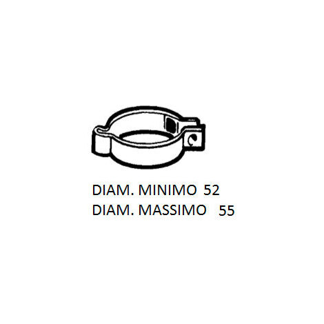 COLLARE MARMITTA D.52-55