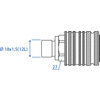 INNESTO F. CPV 18X1,5 PASSAP. FASTER