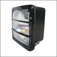 Faro ant.2 luci a molla nero