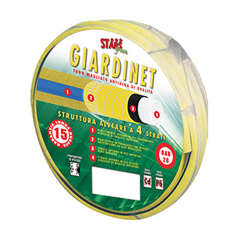 Tubo  irrigazione  magliato  giardinet  stars - Mm  19  3/4  mt  15