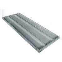 Ripiano  metallico  rinforzo  doppio  prometal - Acciaio  vern  grigio  cm  120x50