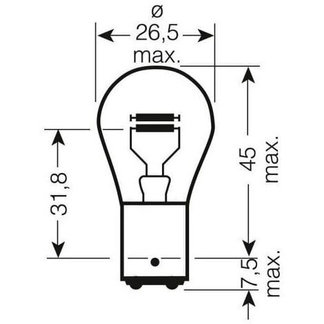 LAMPADA 24V 5/21 WATT PZ.10