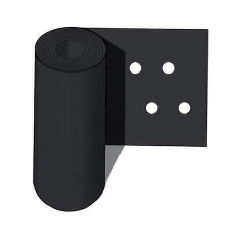 Foglia polietilene nera foro doppio self - Mm 0,05 passo cm 30 h.cm 120 l.mt  50 ca