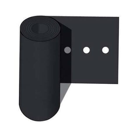 Foglia polietilene nera foro singolo self - Mm 0,05 passo cm 20 h.cm 120 l.mt  50 ca