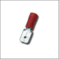 Faston maschio preisolato rosso 6,3x0,8