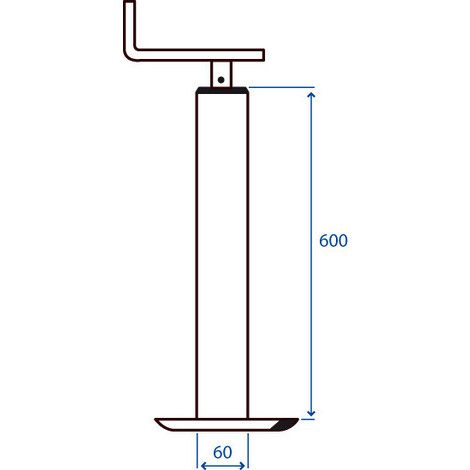 SERVOTIMONE TELES.FISSO 60 X 600 C/CUSC