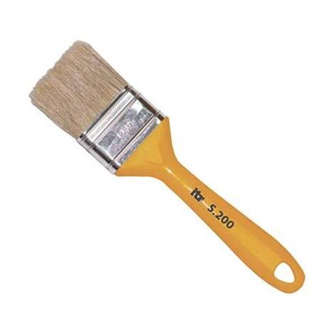 Pennellessa  manico  plastica  vuoto  200  itr - Setola  bionda  mm  30x44