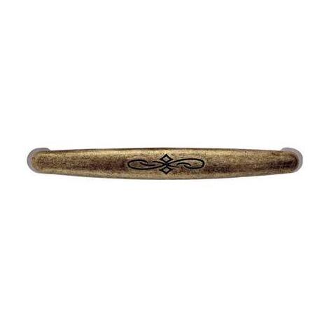 Maniglietta  mobili  florence  mg43  metalstyle - Zama  ottone  anticato  mm  105x12>96