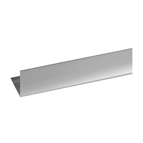 Profilo  angolare  lati  uguali  arcansas - Allum  argento  lux  s.mm  1,0  mm  15x15  h.cm  100