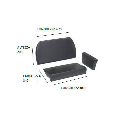 SERIE CUSCINI CING.CARRARO 455CS