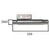 MANICOTTO L.120 16X2