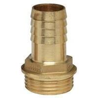 Portagomma  filetto  maschio  ottone - Mm  35x1