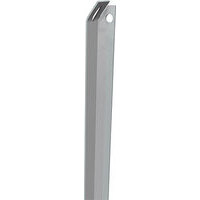 Saetta recinzione zincata - Sezione mm 25x25x3,1 h.cm 150