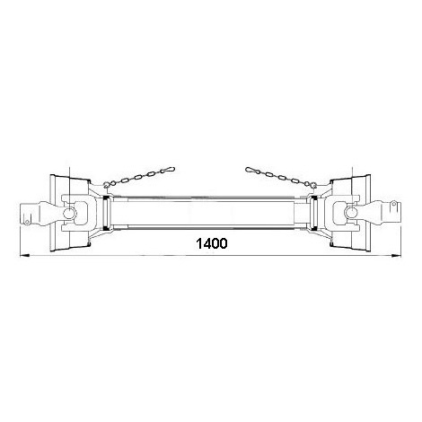 PROTEZIONE T80/90 L.1400 SENZA GHIERE