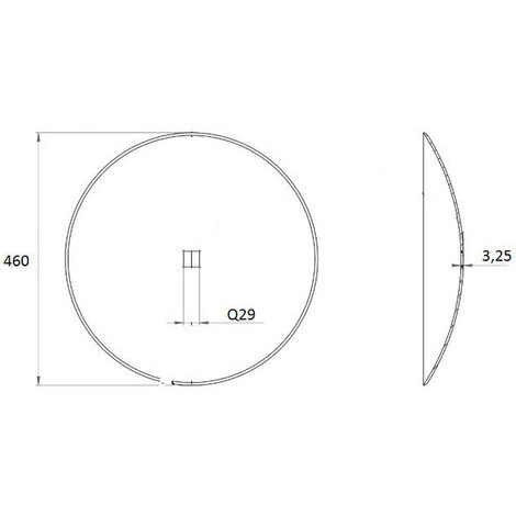 DISCO FRANG.460 F.QUAD.29 SPESS.3,25 LQ