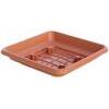 Sottovaso  quadro  laurus  ics - Pp  terracotta  x  vaso  cm  30x30