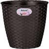 Vaso  rattan  tondo  natural  stefanplast - Pp  moka  cm  24  h.cm  22,5