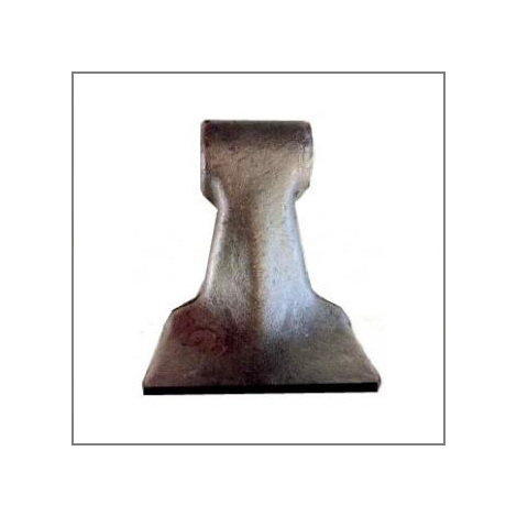 Mazza trinciasarmenti 47x85 Raggio 100 mm Foro 14,5 mm