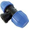Tee  a  compressione  filetto  femmina  pn16 - Mm  50x1