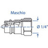 INNESTO RAPIDO VALV. M.1/4