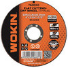 Disco  abrasivo  taglio  ferro  piano  760  wokin - Mm  230x22,2  h.mm  2  760023