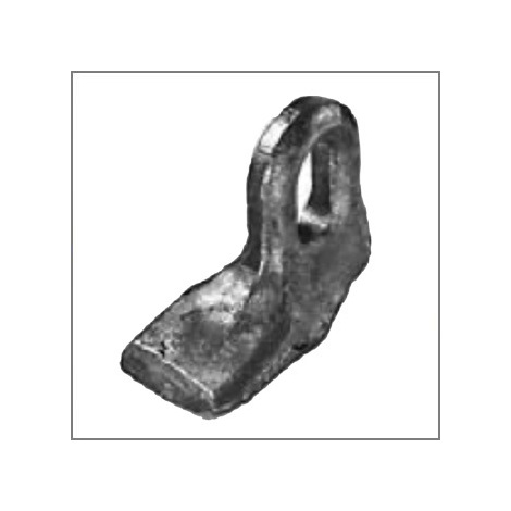 Mazza trinciasarmenti 22x86x68 Foro 16X32 mm