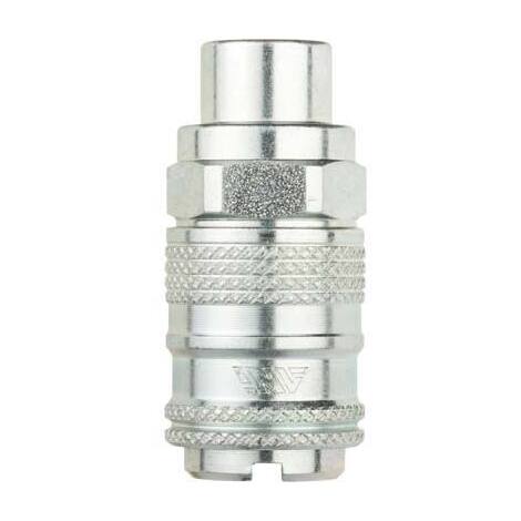 Rubinetto  rapido  filetto  femmina  ac  17/cm-dm  ani - 3/8f