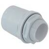 Raccordo  tubo  scatola  ip65  x  tubo  rigido  pvc - Grigio  mm  20