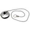 Tappo  piletta  +  catena - Pvc/inox  mm  40