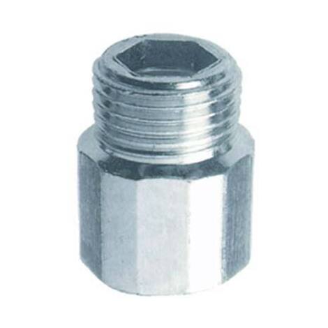 Prolunga  mf  acciaio  zincato  529z  oter - 3/8mf  +  mm  15