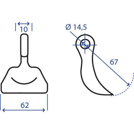MAZZA 10X67X62 F.14,5