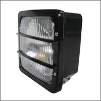 Faro ant.3 luci a molla nero