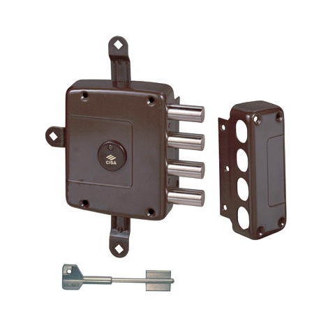 Serratura  legno  applicare  57172  cisa - Dm  m4  quint  e.mm  63  sx