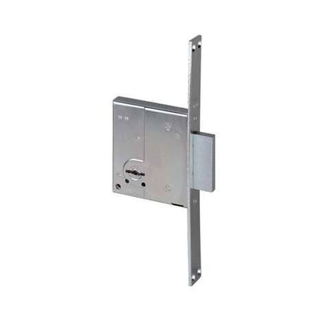 Serratura  metallo  infilare  57223  cisa - B.q  zinc  f.mm  25  dm  m2  h.cm  93  e.mm  50