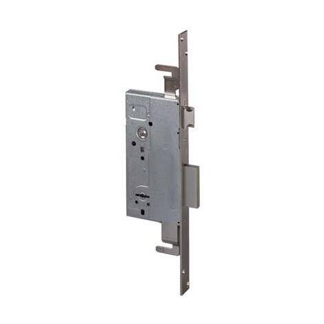 Serratura  metallo  infilare  57215  cisa - B.q  zinc  f.mm  25  dm  m4  tripl+scr  e.mm  60